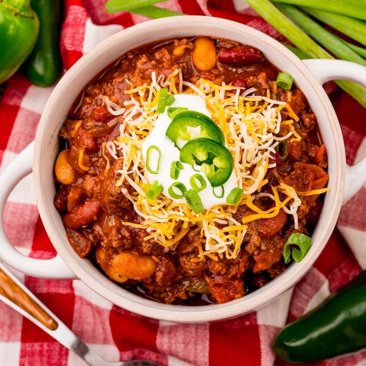 Slow Cooker Chili