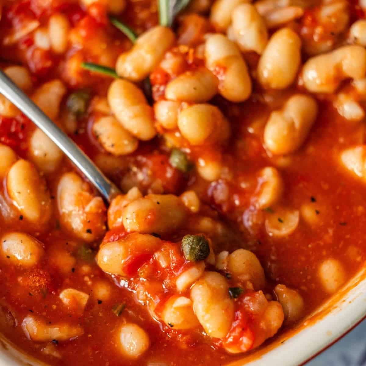 Tuscan Roasted White Beans