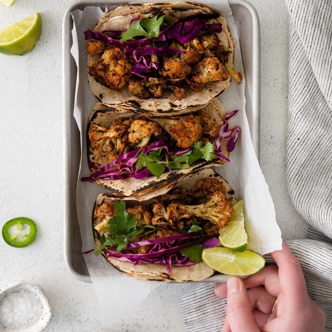 Vegan Cauliflower Tacos