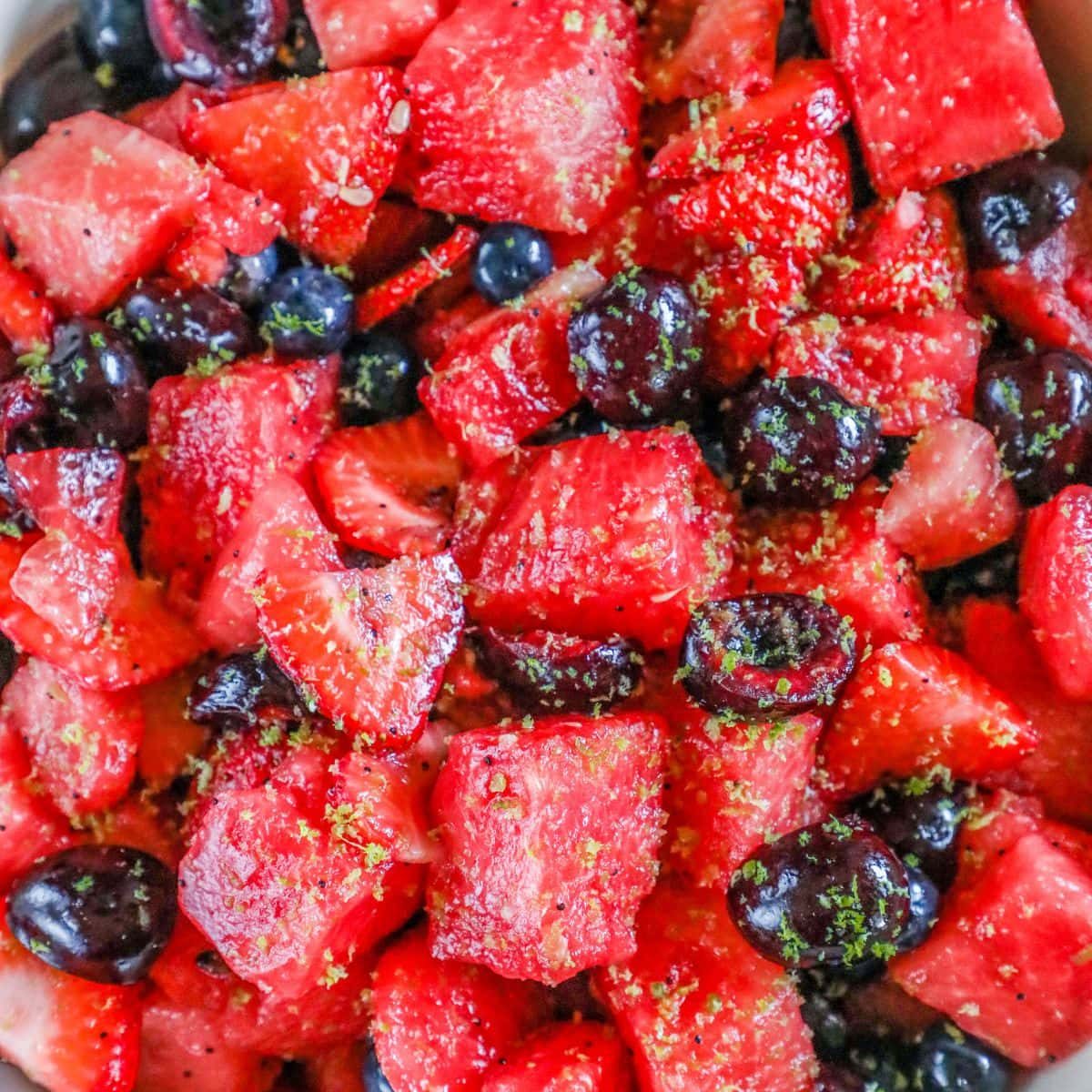 Watermelon Berry Salad